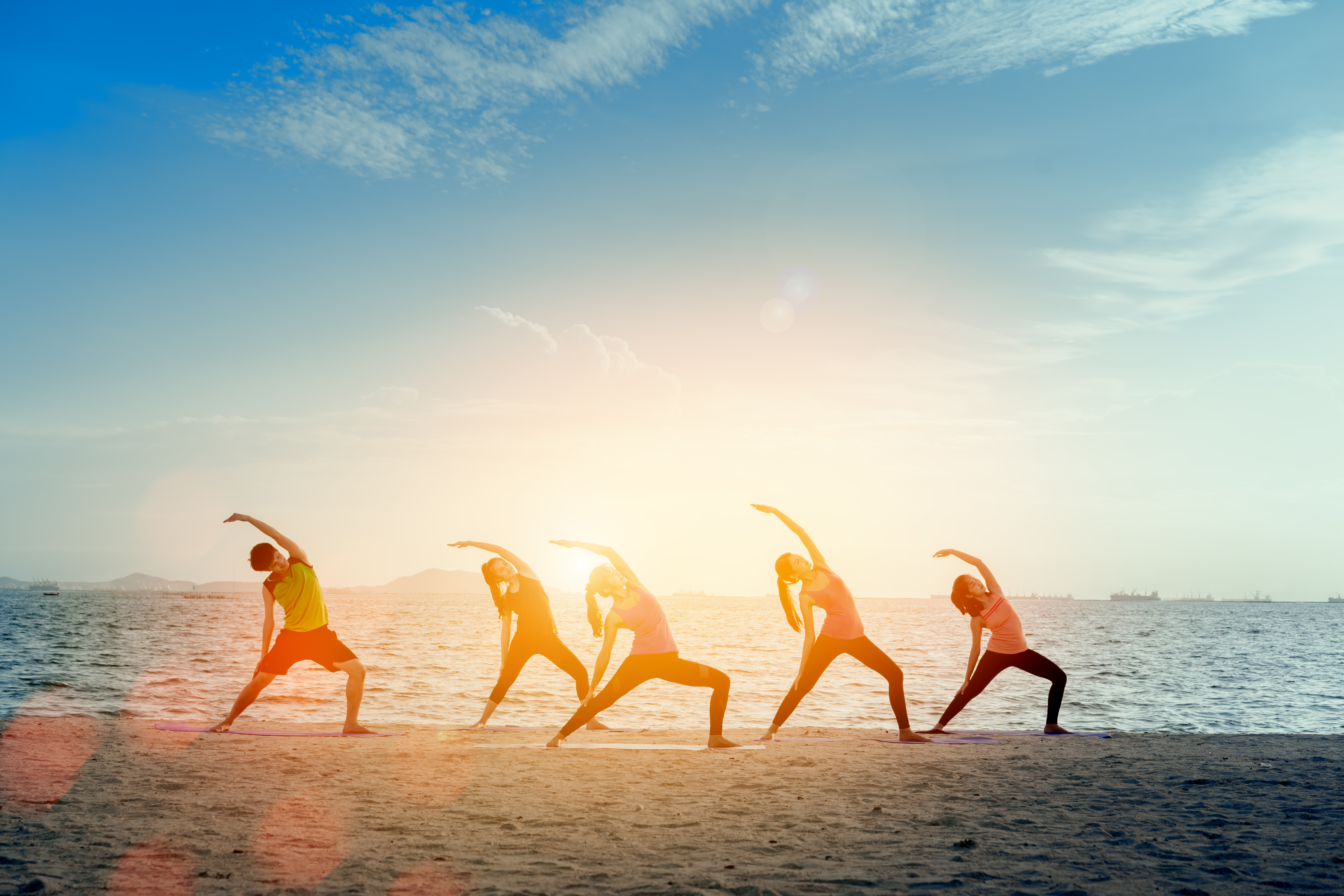 Yoga on the Beach