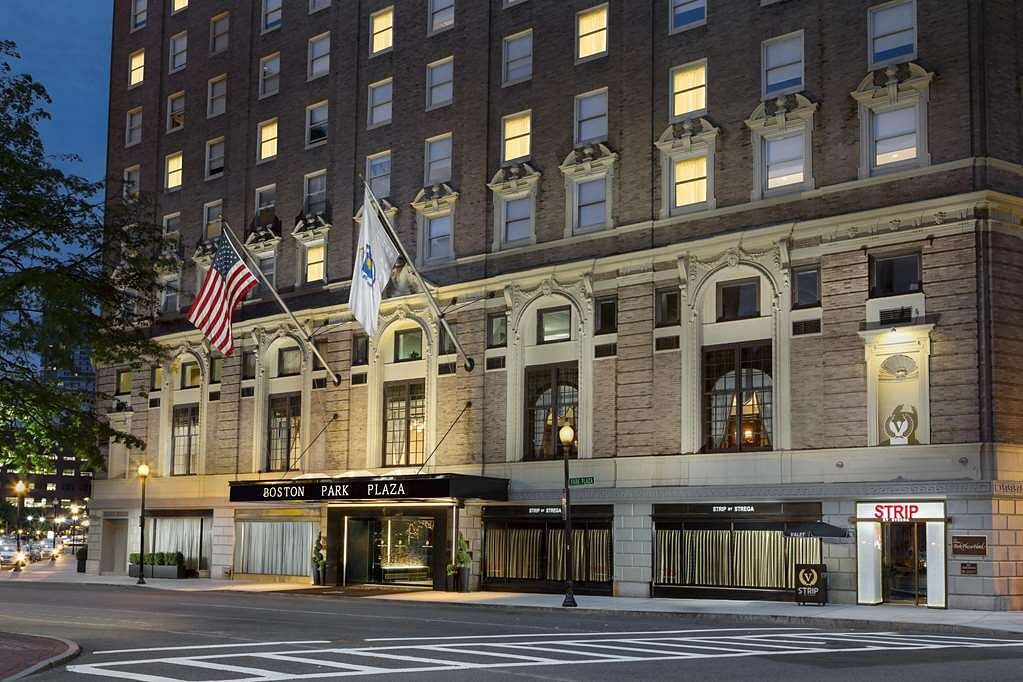 <p>Hilton Boston Park Plaza<br />
50 Park Plaza<br />
Boston, MA 02116</p>