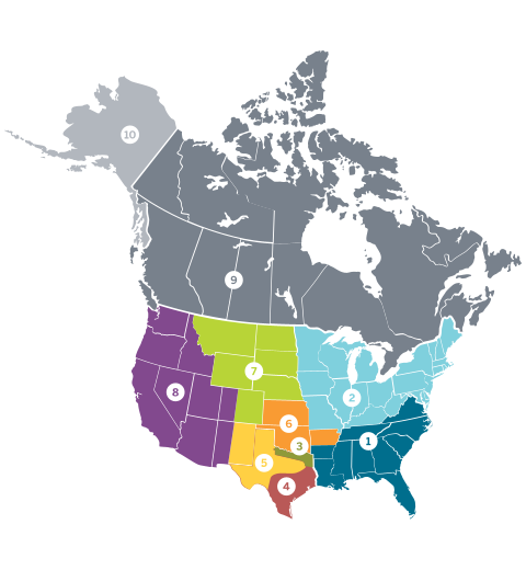 AAPL Regions Map_color-01.svg